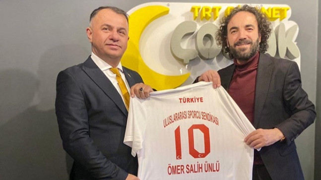 US-SEN Genel Başkanı Bekir Ayaz’dan TRT Diyanet Çocuk Kanalı Müdürü Ömer Salih Ünlü’ye Nezaket Ziyareti