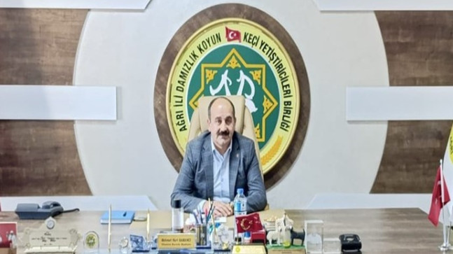 AĞRI İLİ DAMIZLIK KOYUN KEÇİ YETİŞTİRİCİLERİ BİRLİĞİ BAŞKANI MEHMET NURİ SAMANCI `DAN MİRAÇ KANDİLİ MESAJI