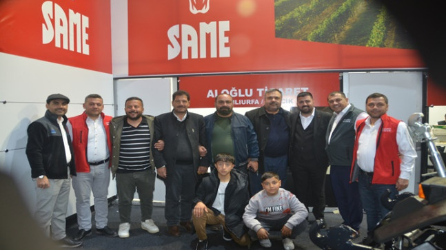 ALOĞLU TRAKTÖR SAME DEUTZ-FAHR TRAKTÖRLERİ ŞANLIURFA BAYİSİ 15. GAP TARIM FUARINA KATILDI