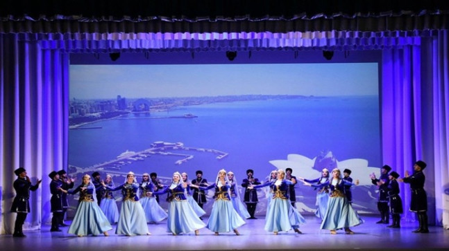 Krasnoyarskda Müstəqillik Gününə həsr olunan konsert keçirilib