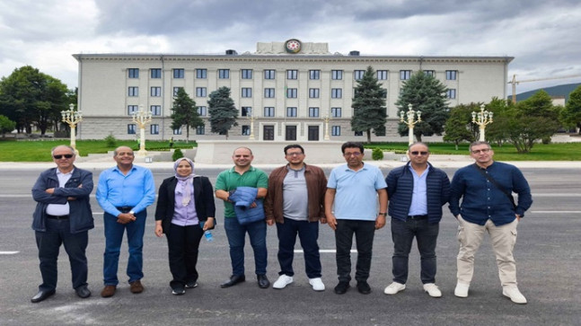Mərakeşli jurnalistlər Xankəndi və Şuşaya səfər ediblər