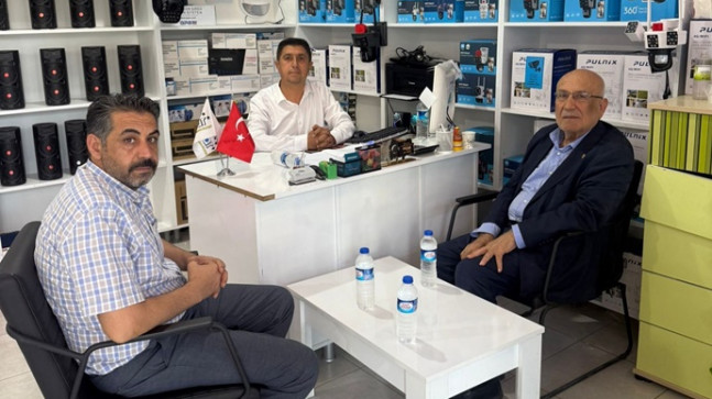 BAŞKAN SADETTİN BİLGİN`DEN ÖMER DEMİR `E HAYIRLI OLSUN ZİYARETİ