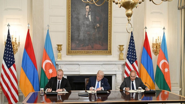 Azerbaycan Cumhurbaşkanı ile Ermenistan Başbakanı arasında Washington’da düzenlenen görüşmede Ortak Bildiri imzalandı