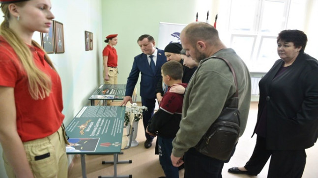 При поддержке «Единой России» в Балашихе увековечили память Героя СВО