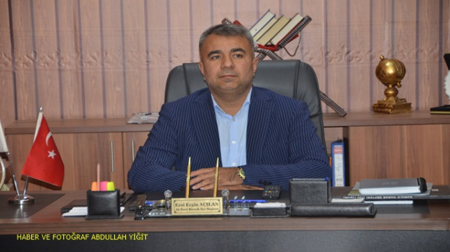 AK PARTİ BİRECİK İLÇE BAŞKANI EROL ERGİN AÇILAN `DAN 29 EKİM CUMHURİYET BAYRAMI MESAJI
