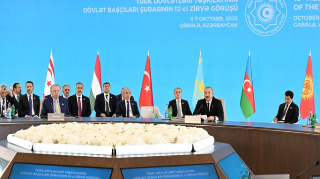 Türk Devletleri Örgütü Devlet Başkanları Konseyi’nin 12. Zirvesi Gebele’de başladı