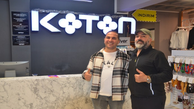 Mehmet Ali Şahin`den Koton Birecik Bayisi Yönetim Kurulu Başkanı İbrahim Halil Karakan`a Ziyaret