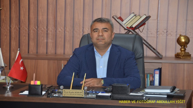 AK PARTİ BİRECİK İLÇE BAŞKANI EROL ERGİN AÇILAN `DAN 10 KASIM ATATÜRK’Ü ANMA GÜNÜ MESAJI