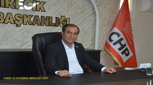 CHP BİRECİK İLÇE BAŞKANI HASAN KURT `TAN 10 KASIM ATATÜRK’Ü ANMA GÜNÜ MESAJI