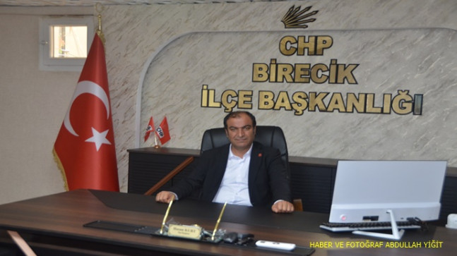 CHP BİRECİK İLÇE BAŞKANI HASAN KURT `TAN YENİ YIL MESAJI