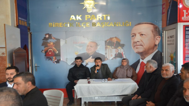 AK Parti Birecik Aralık Ayı İlçe Danışma Meclis Toplantısı Yapıldı
