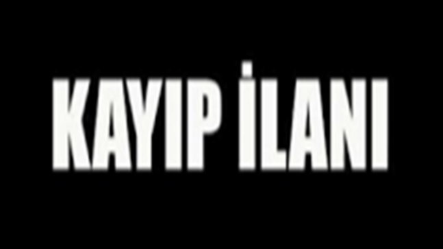 Kayıp İlanı