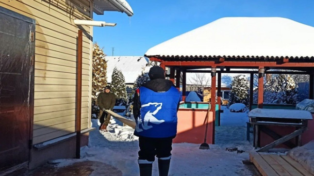 Birleşik Rusya gönüllüleri, Kursk sınır bölgesinde 90 evi restore etti