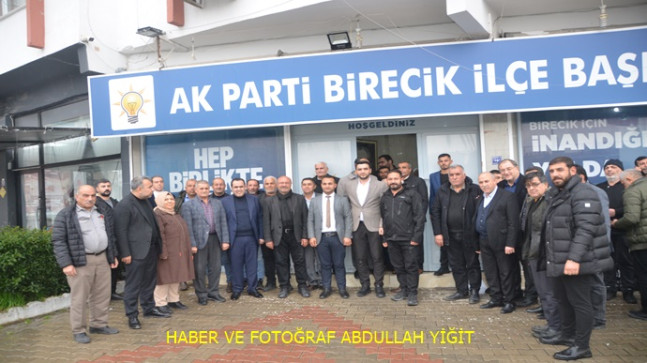 AK Parti Birecik Şubat Ayı İlçe Danışma Meclis Toplantısı Yapıldı
