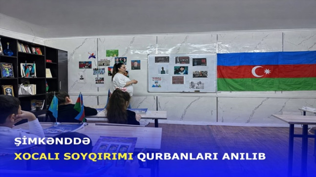 Şimkənddə Xocalı soyqırımı qurbanları anılıb