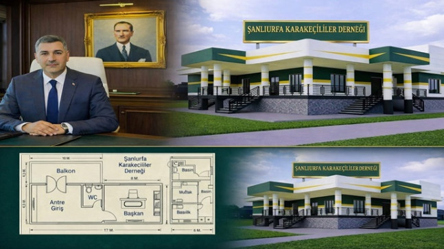 ŞANLIURFA KARAKEÇİLİLER DERNEĞİ’NDEN EYYÜBİYE’YE DEV HİZMET YATIRIMI