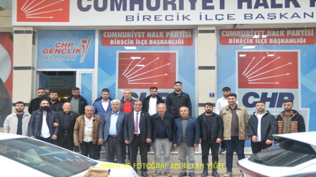 CHP Birecik Bayramlaşma Programı Yapıldı