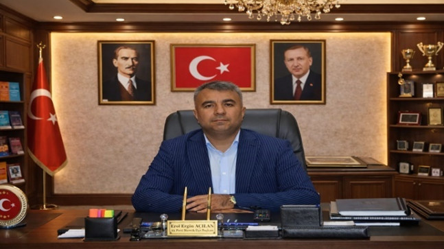 AK PARTİ BİRECİK İLÇE BAŞKANI EROL ERGİN AÇILAN `DAN RAMAZAN BAYRAMI MESAJI