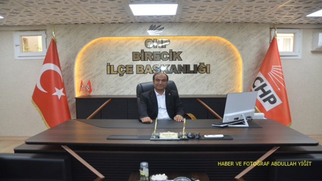 CHP BİRECİK İLÇE BAŞKANI HASAN KURT `TAN KURBAN BAYRAMI MESAJI