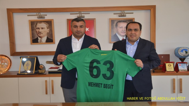 ŞANLIURFA SPOR KULÜBÜ BAŞKANI HASAN AVCI’DAN BAŞKAN MEHMET BEGİT’E ZİYARET