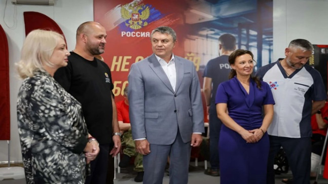 В Луганске по Народной программе «Единой России»-2021 открылся адаптивный спортзал «Новая высота»