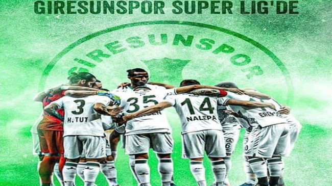 Tebrikler Giresun Spor Süper lige Hoş Geldin