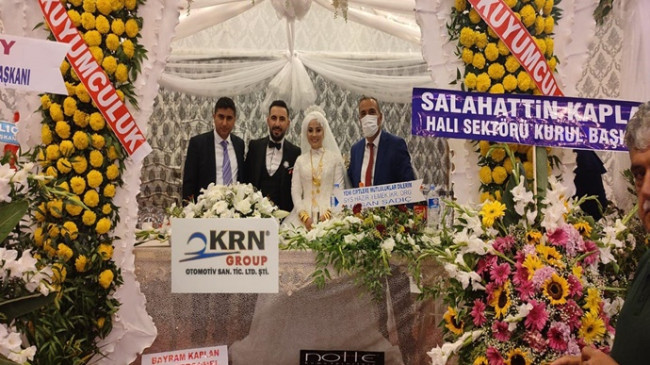 HÜSEYİN KIRAN, YAĞCI VE ASLAN AİLELERİN MUTLU GÜNÜNE KATILDI