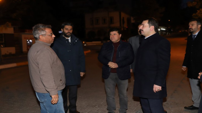 BAŞKAN BAYDİLLİ SABAH GEZİLERİNİ SÜRDÜRÜYOR