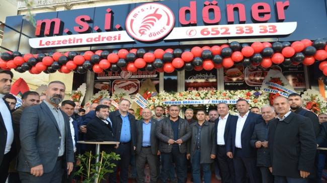 MSİ DÖNER LEZZETİN ADRESİ GÖRKEMLİ BİR ŞEKİLDE AÇILIŞI YAPILDI