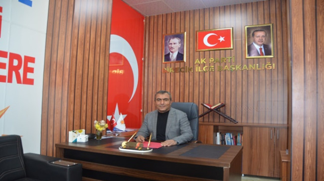 AK PARTİ BİRECİK İLÇE BAŞKANI HALİL YAVUZ `DAN REGAİB KANDİLİ MESAJI