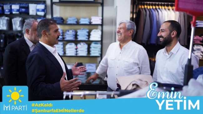 Milletvekili Adayı Yetim: Esnafımız bizimle İYİ olacak
