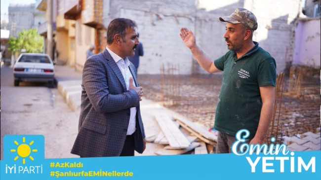 İYİ PARTİ ADAYI YETİM, DİREKLİ ESNAFININ SORUNLARINI DİNLEDİ