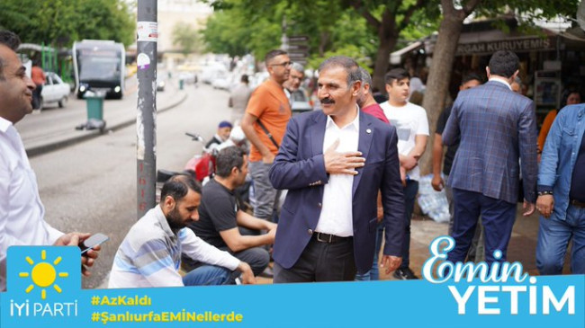 İYİ PARTİ ADAYI YETİM HAŞİMİYE ESNAFINI DİNLEDİ
