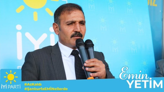 İYİ PARTİ ŞANLIURFA MİLLETVEKİLİ ADAYI EMİN YETİM’DEN 1 MAYIS İŞÇİ BAYRAMI MESAJI