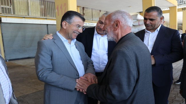 EYYÜBİYE ESNAFIN’DAN CEVHERİ’YE TAM DESTEK