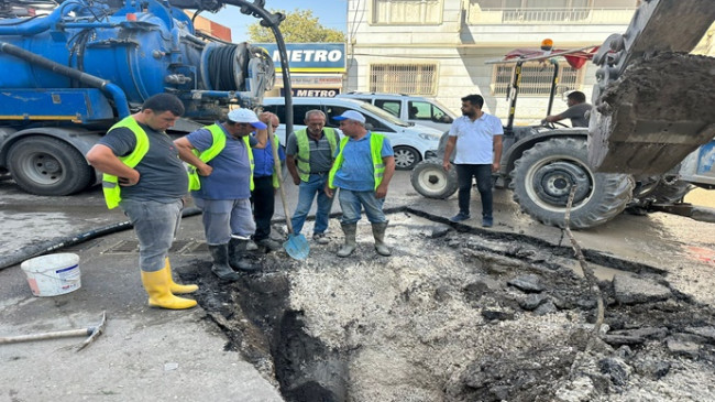 ŞUŞKİ  Birecik alt Yapı yenileme ve bakım onarım çalışmaları aralıksız devam ediyor