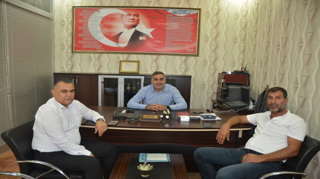MHP`DEN BİRECİK YEREL EYLEM GRUBU DERNEĞİ YÖNETİM KURULU BAŞKANI BURHAN KAYA `YA ZİYARET