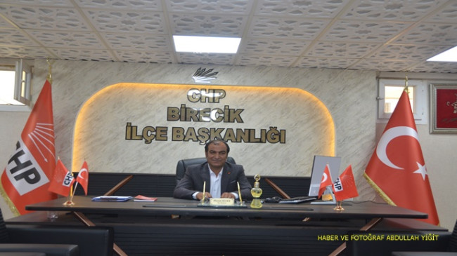 CHP BİRECİK İLÇE BAŞKANI HASAN KURT `TAN BABALAR GÜNÜ MESAJI