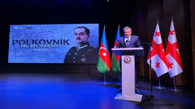 Tbilisidə “Polkovnik” filminin təqdimatı keçirilib