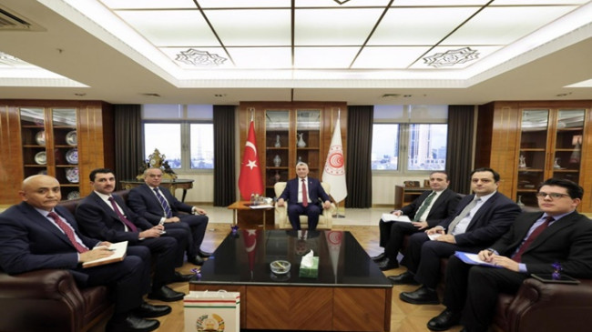 Büyükelçinin Türkiye Ticaret Bakanı ile görüşmesi