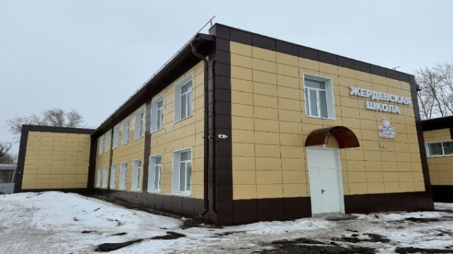 По народной программе «Единой России» в Жердевке Тамбовской области завершили капремонт школы