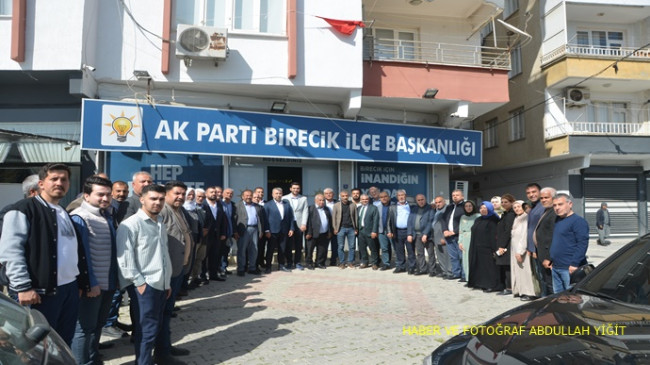AK Parti Birecik Nisan Ayı İlçe Danışma Meclis Toplantısı Yapıldı