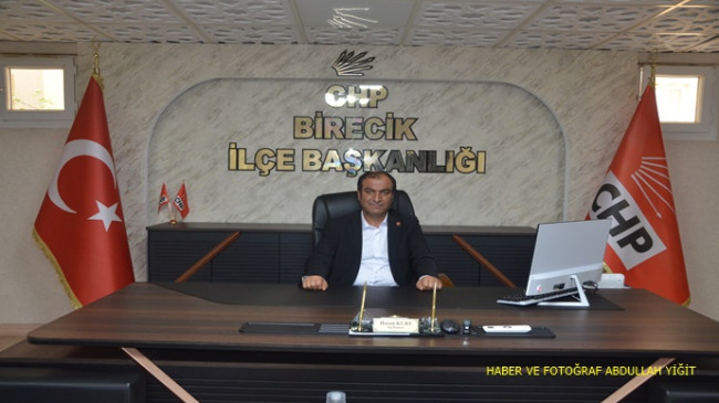 CHP BİRECİK İLÇE BAŞKANI HASAN KURT `TAN BABALAR GÜNÜ MESAJI