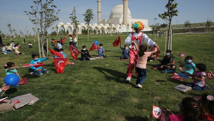 Barış Pınarı Bölgesinden 82 Çocuk Mardin’de Güzel Bir Gün Geçirdi