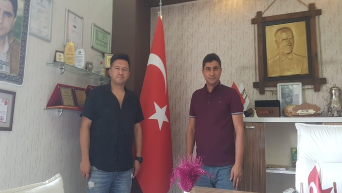 AKIN ÇALIŞICI`DAN HÜSEYİN KIRAN `A  ANLAMLI ZİYARET