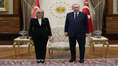 Cumhurbaşkanı Erdoğan, Arnavutluk Meclis Başkanı Nikolla’yı kabul etti