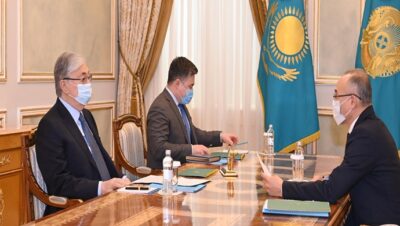 Президент Касым-Жомарт Токаев принял председателя Национального банка Галымжана Пирматова