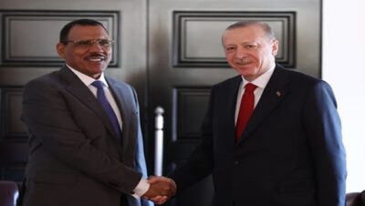 Cumhurbaşkanı Erdoğan, Nijer Cumhurbaşkanı Bazoum ile bir araya geldi