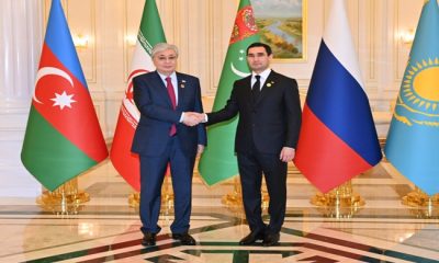Мемлекет басшысы Түрікменстан Президенті Сердар Бердімұхамедовпен кездесті