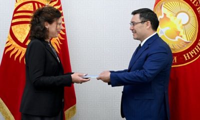 Президент Садыр Жапаров принял новоназначенного Постоянного координатора системы ООН в Кыргызстане Антье Граве